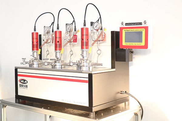 霍桐仪器三工位的平行反映釜