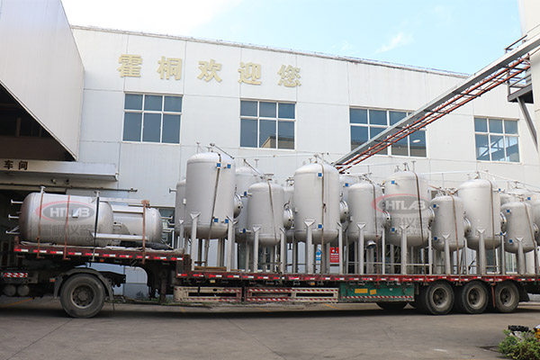 霍桐仪器产能持续扩展,营业向前迈进一大步!一多量不锈钢高压储罐、高压反映釜落成发货!消息主图